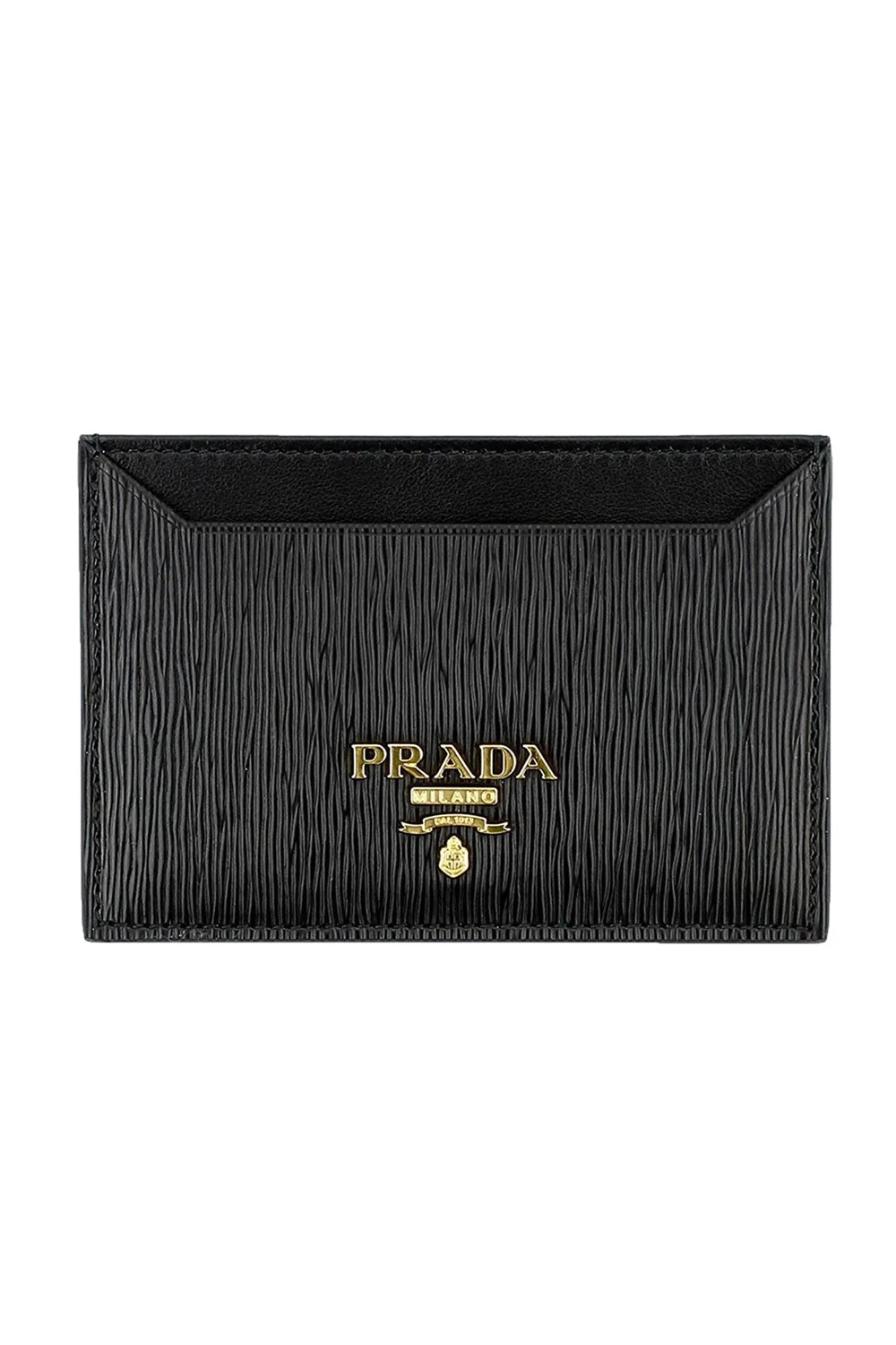 Prada Vitello Move Leather Card Holder Wallet