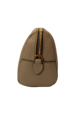 Prada Vitello Daino Argillan Leather Cosmetic Pouch
