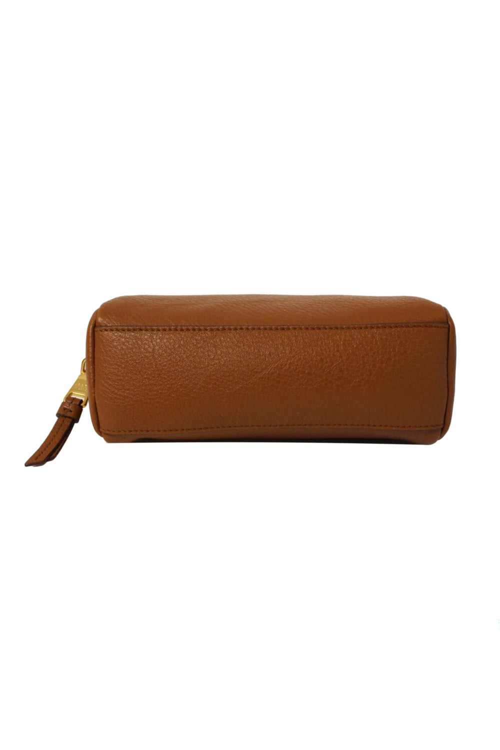 Prada Vitello Daino Cannella Leather Cosmetic Pouch