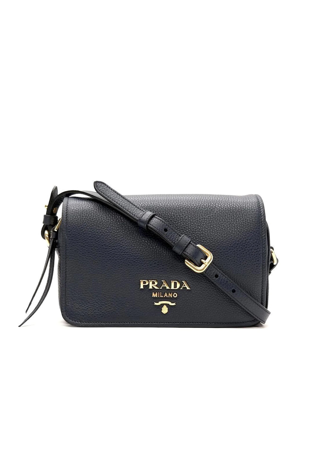 Prada Vitello Phenix Leather Crossbody Bag