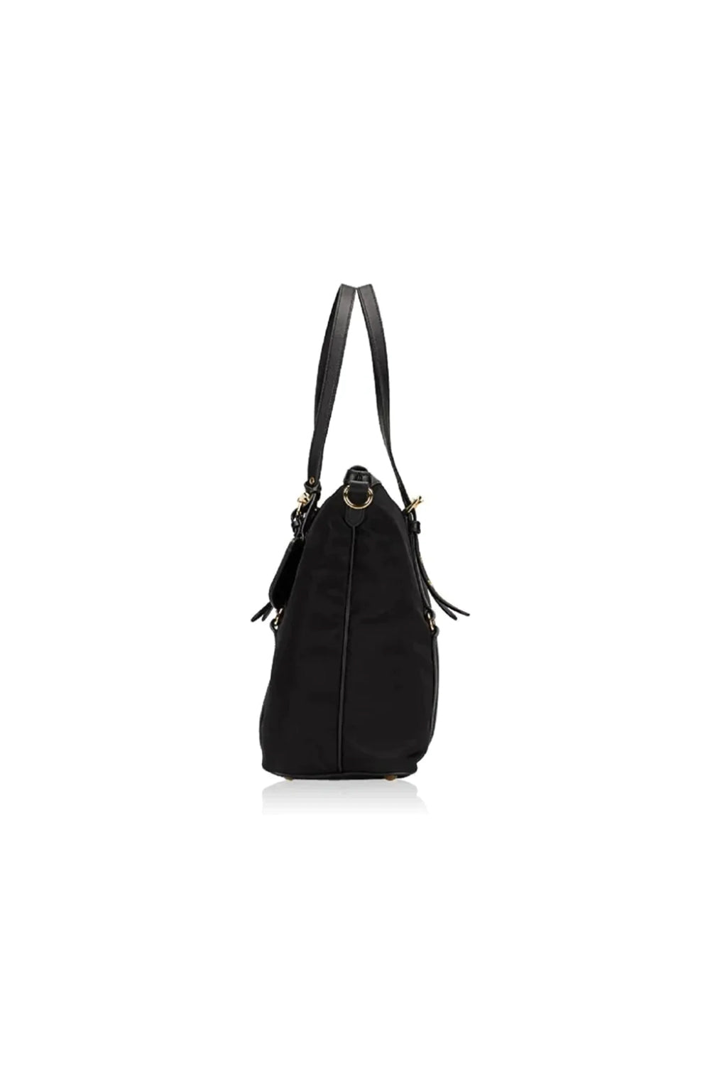 Prada Tessuto Nylon Saffiano Zip Tote Bag
