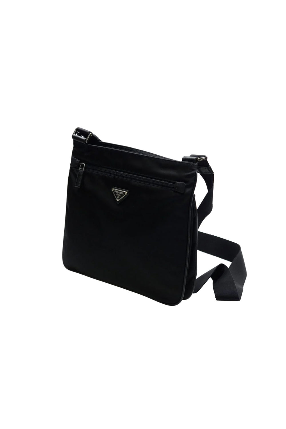 Prada Tessuto Saffiano Messenger Cross Body Bag