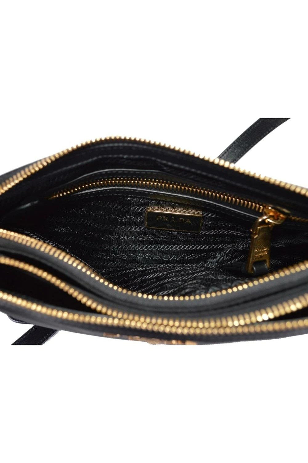 Prada Phenix Leather Shoulder Camera Bag