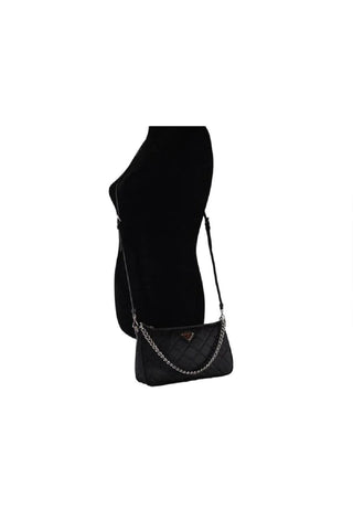 Prada Tessuto Nylon Quilted Chain Convertible Crossbody Bag