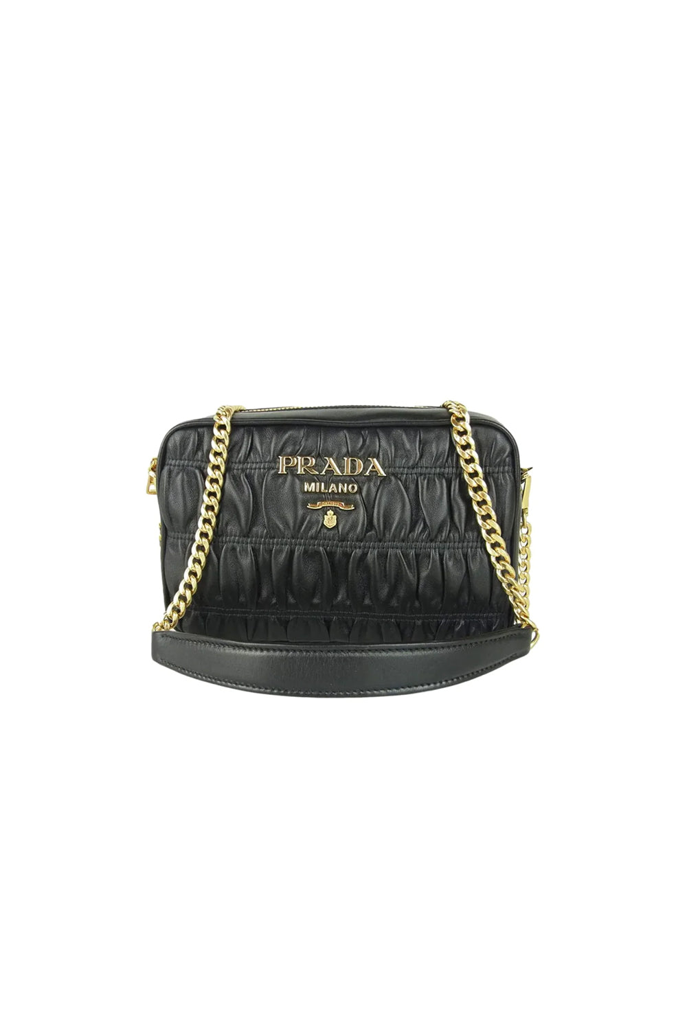 Prada Gaufre Leather Crossbody Bag