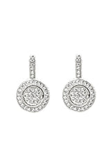 Round Crystal Earring