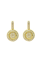Round Crystal Earring