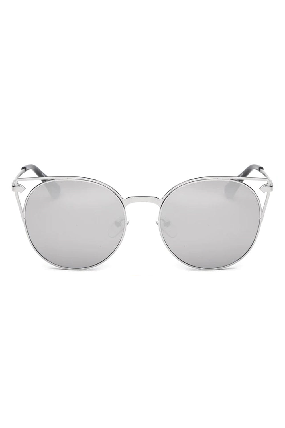 Women Round Cat Eye Fashion Sunglasses