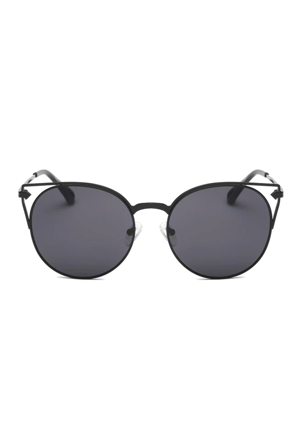 Women Round Cat Eye Fashion Sunglasses