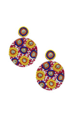 Seed Bead Round Women's Dangle Earring