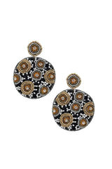 Seed Bead Round Women's Dangle Earring