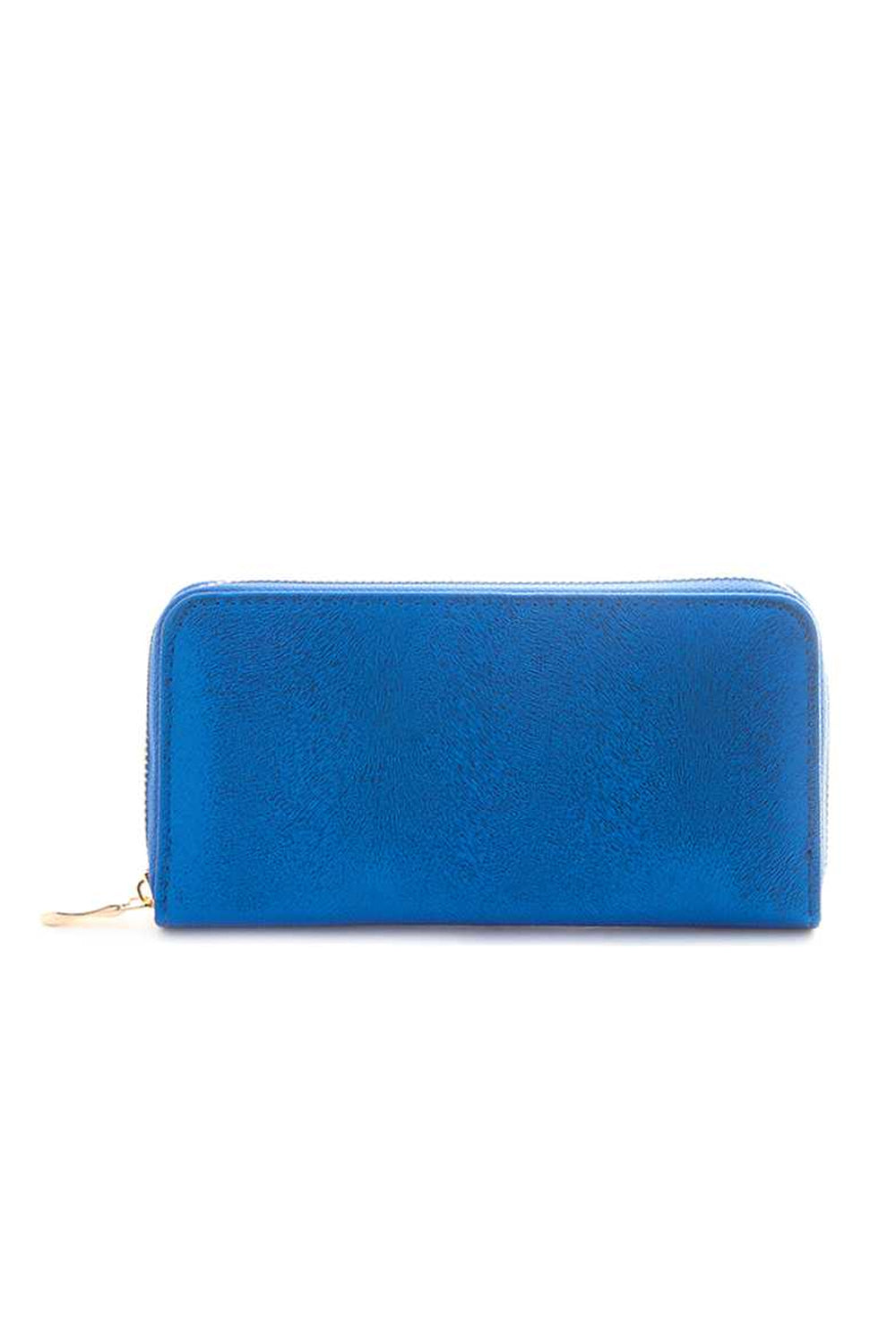 Shiny Color Zipper Cute Women's Wallet