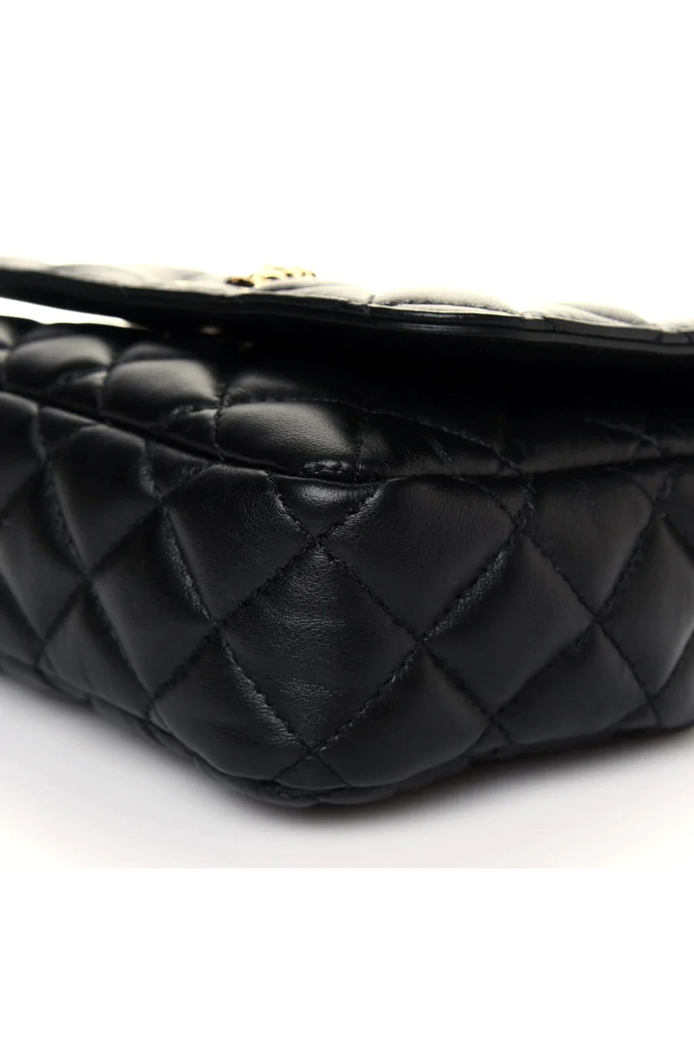 Medusa Nappa Quilted Leather Chain Crossbody