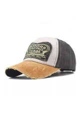 Washed Distressed Cotton Baseball Caps