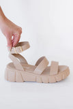 Weeboo Best Foot Forward Platform Sandals