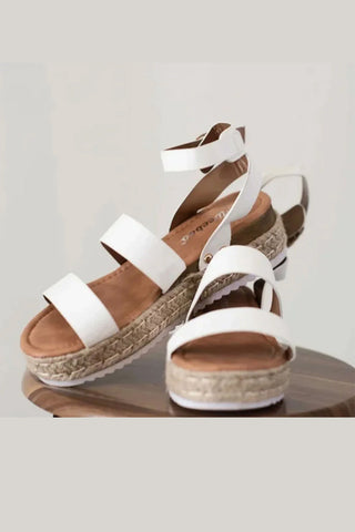 Weeboo On The Doorstep Espadrille Platform Sandals