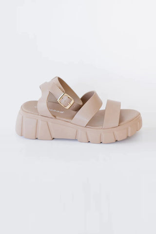 Weeboo Best Foot Forward Platform Sandals
