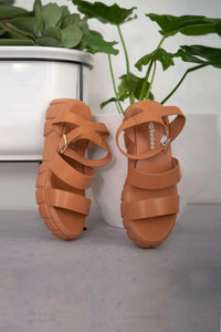 Weeboo Best Foot Forward Platform Sandal For Womens
