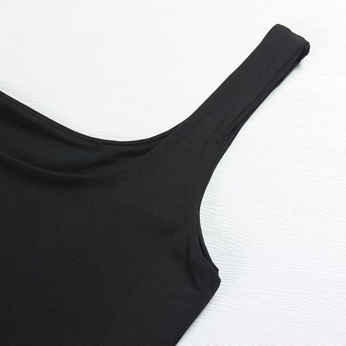 Women Double Layer Workout Fitness Crop Tops