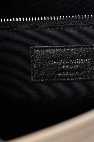 Saint Laurent Niki Light Taupe Leather Shoulder Bag