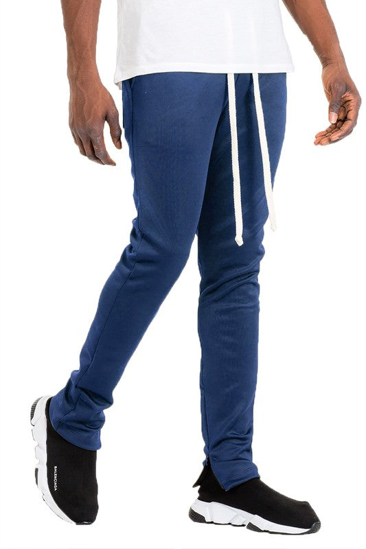 Solid Color Plain Basic Track Pants for Men