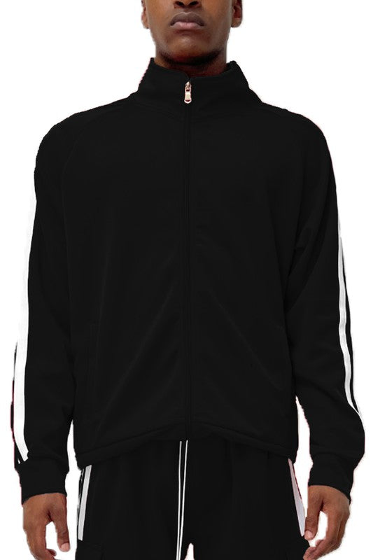 Two Stripe Track Jacket - Red