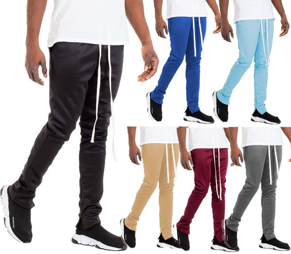 Solid Color Plain Basic Track Pants for Men