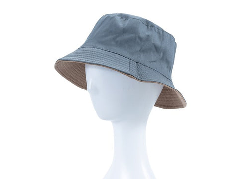 Plain Reversible Bucket Hat