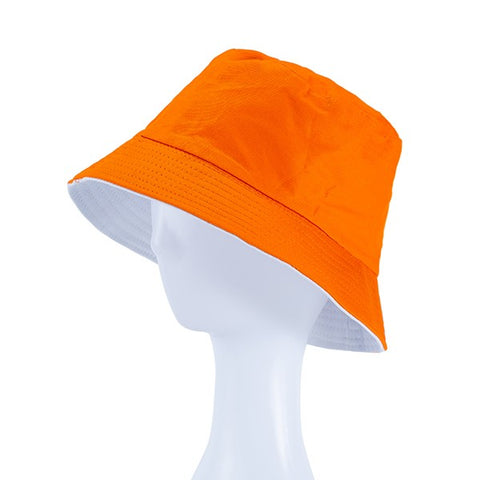 Plain Reversible Bucket Hat