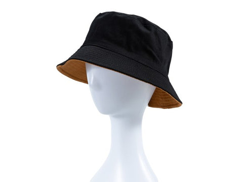 Plain Reversible Bucket Hat