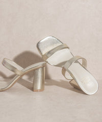Oasis Society Khloe Modern Strappy Heel
