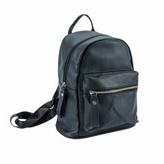 Pu Leather Fashion Backpack in Beige