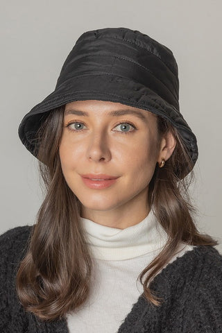 Lined Padding Bucket Hat
