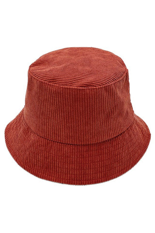 Thin Corduroy Bucket Hat