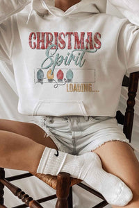 Loading Christmas Spirit Graphic Hoodie