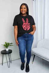 MineB Full Size Graphic Tunic T-Shirt