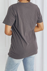 Mineb Full Size Eagle Graphic Tee Shirt