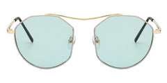 Round Geometric Fashion Sunglasses