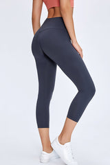 Women's slim hip cropped leggings