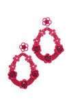 Floral Post Drop Earring for Women