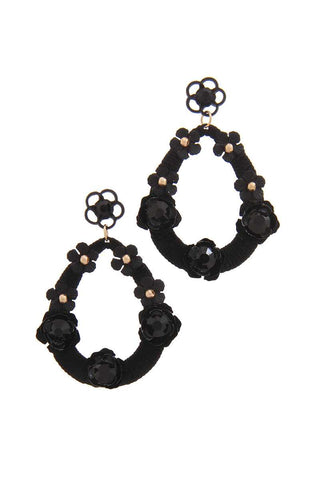 Floral Post Drop Earring for Women