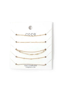 Metal Bracelet Set For Women