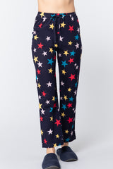 Star Print Cotton Women's Pajama