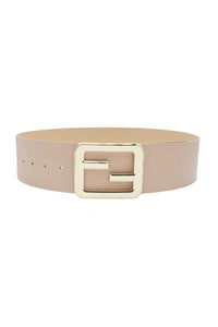 Mirrored Buckle Belt for Women