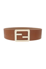 Mirrored Buckle Belt for Women