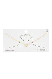 Rhinestone Charm Necklace For Women