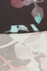 Plus Size Abstract Print, Full Length Leggings 