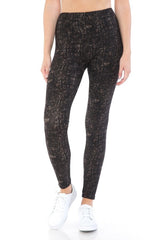 Print Yoga Style Banded Women's Lined Legging