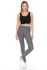 Printed Yoga Style Women's Knit Legging