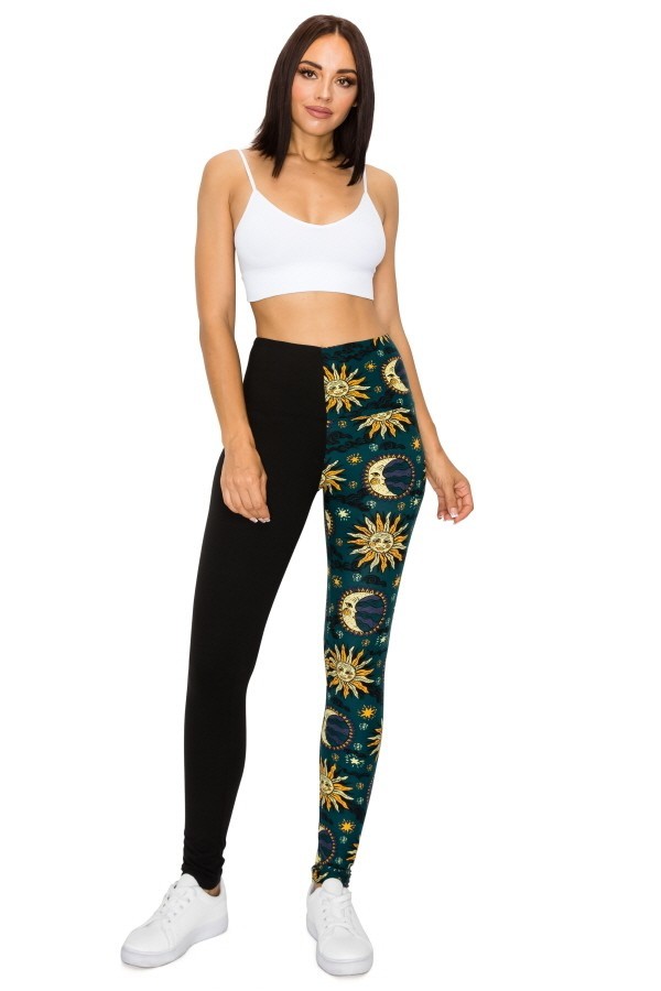 Spliced Yoga Style Women's Knit Legging